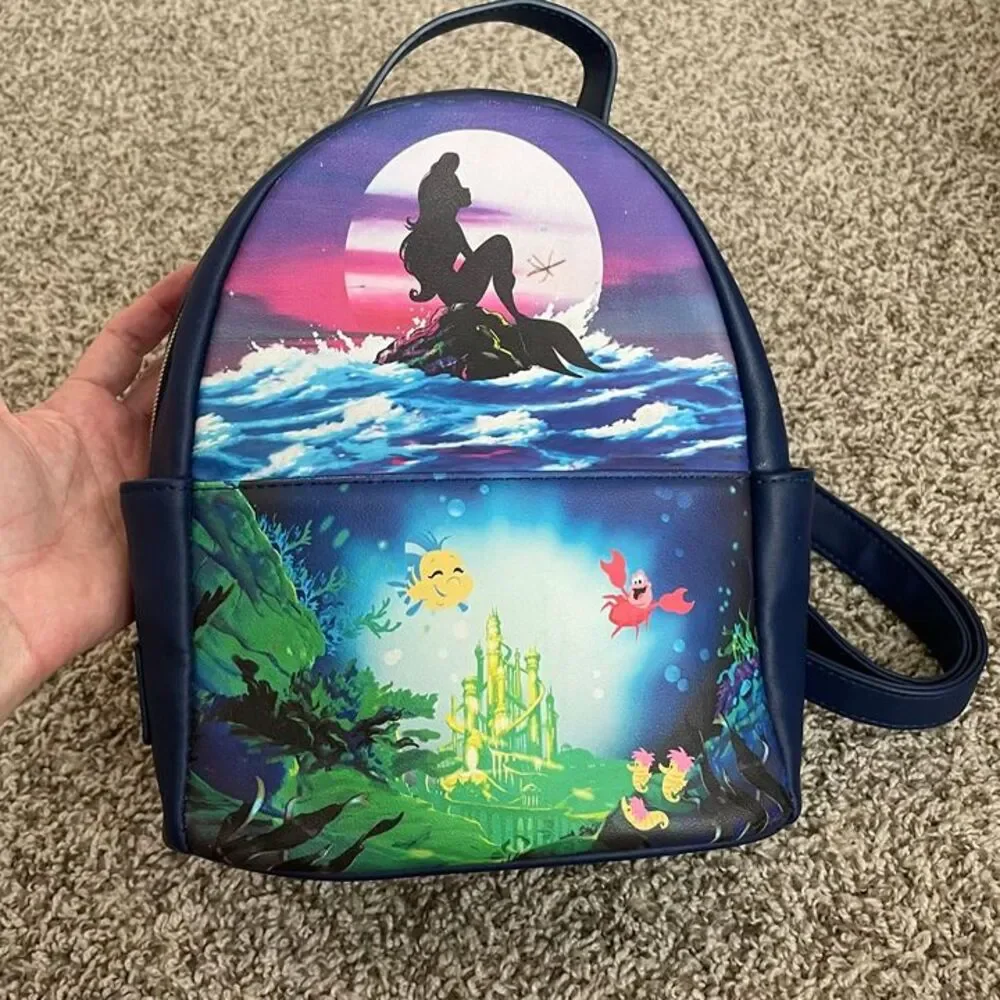 Disney Loungefly Little Mermaid Backpack
